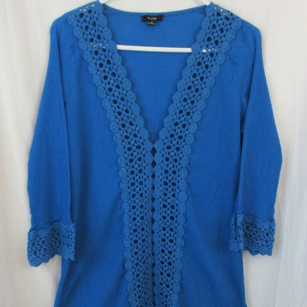 Raviya Woman's 3/4 Sleeve Blouse